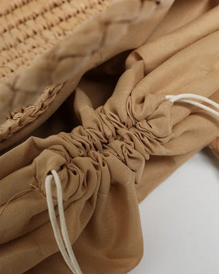 Rattan Square Handbag