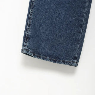 Carpenter wide denim pants
