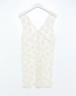 Sheer layered floral dress