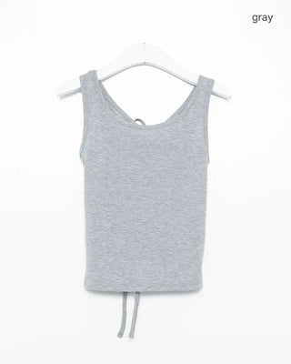Backless Ribbon Top