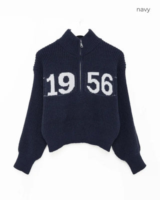 1956 Logo Half-Zip Knit