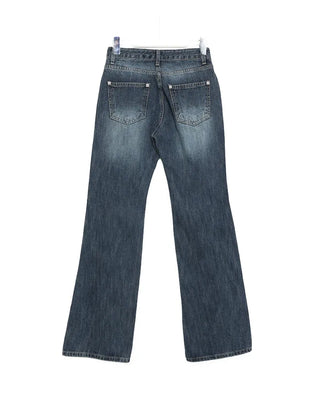 Point Wash Flare Denim Pants
