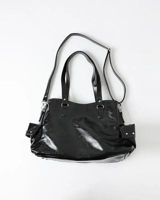 Y2K Leather Shoulder Bag