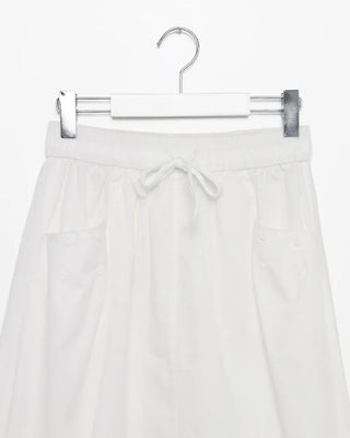 Balloon silhouette long skirt