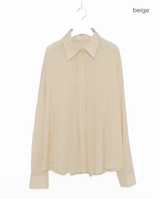 Oversized Classic Summer Shirt