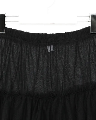 Chiffon midi skirt