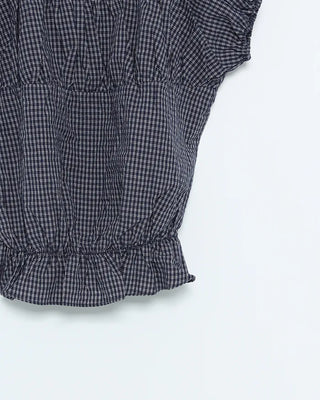 Checked blouse