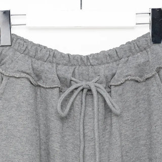 Point-cut sweatpants