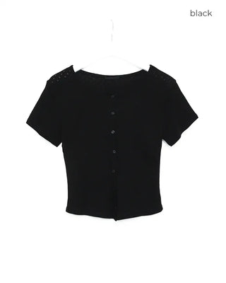 Punching Ground Half-Sleeve Cardigan