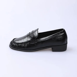 Shirring loafers