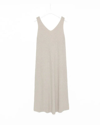 Bustier knit long dress