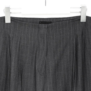 Striped wide slacks