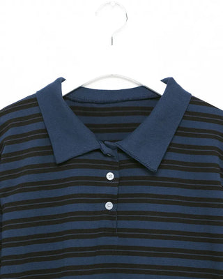 Striped Rugby Polo Shirt