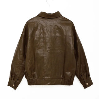 Vintage Wash Leather Jacket