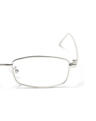 Metal square frame UV glasses