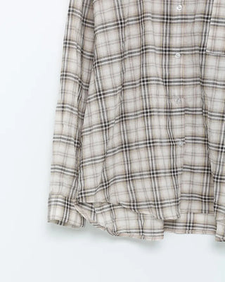 Checked overshirt