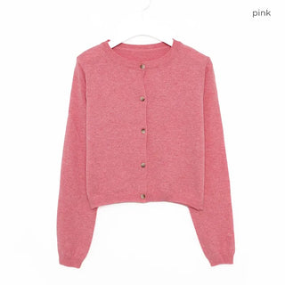 Basic Round Neck Cardigan