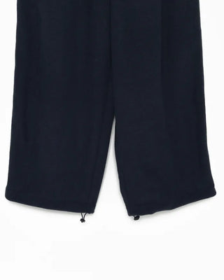 (Unisex) Wave Crochet Line Fleece Pants