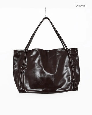 Basic Big Shoulder Bag