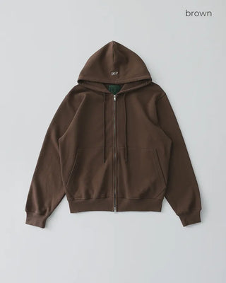 (ORIGINAL) Oversized Double Zip Hoodie (Fleece Lined)