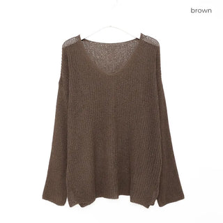 See-through knit