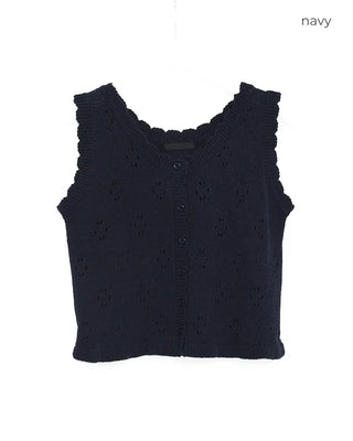 Frilled punching vest
