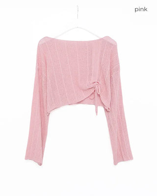 Asymmetrical String Knit