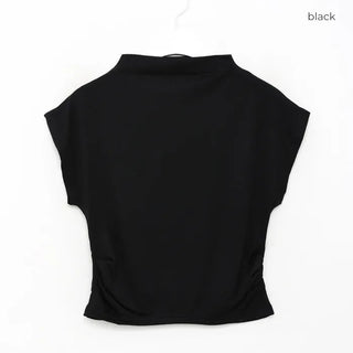 Off-neck compact T-shirt