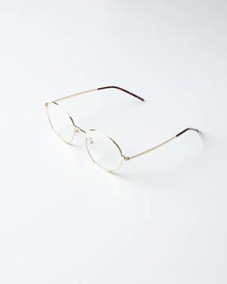 Slim metal frame glasses