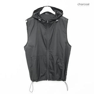 (Unisex) Square Hooded Light Anorak Vest