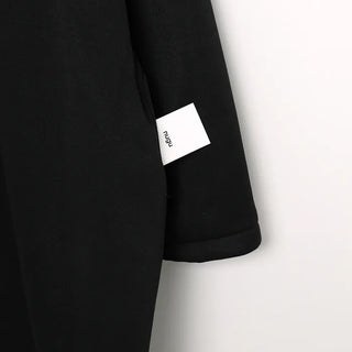 Hoodie Bomber Long Jacket