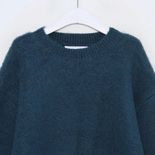 Heavy mohair knit