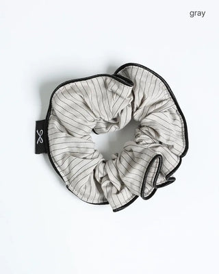 Striped Hair Scrunchie