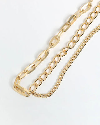 Double Chain Slim Belt