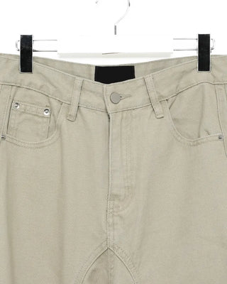 Balloon Cotton Wide Pants