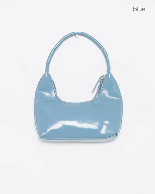 Double Zipper Mini Hobo Bag