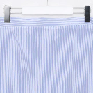 Striped cotton long skirt