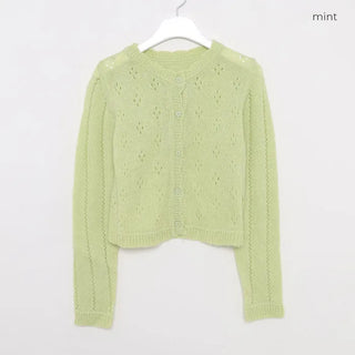 Crochet Cropped Cardigan