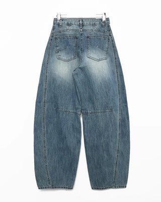Double Yoke Point Wide Outseam Jeans