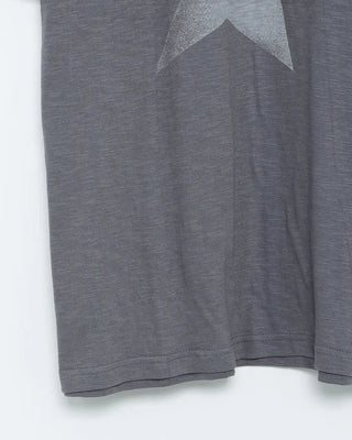 Vintage star print short-sleeved T-shirt