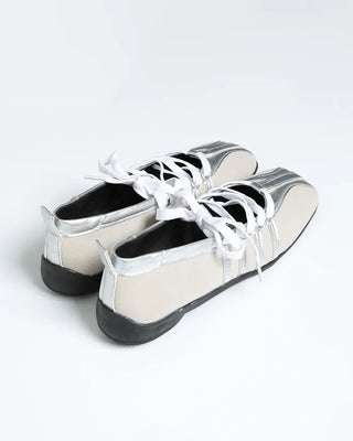 Ribbon ballemour point sneakers