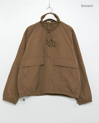 Pocket Windbreaker Hoodie