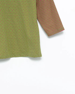 Side Button Point T-Shirt