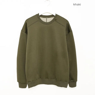 Brushed slit sweatshirt