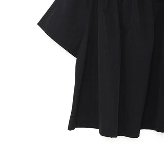 Neckline shirred blouse