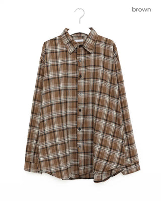 Check pattern shirt