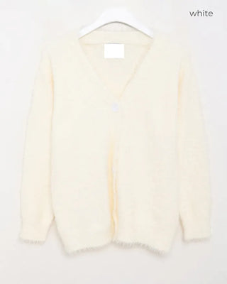 Shaggy cardigan