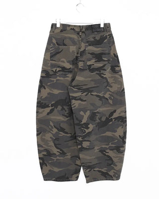 Camouflage Super Wide Cotton Pants