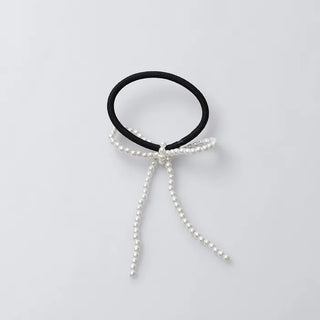 Pearl Ribbon Hair Strap