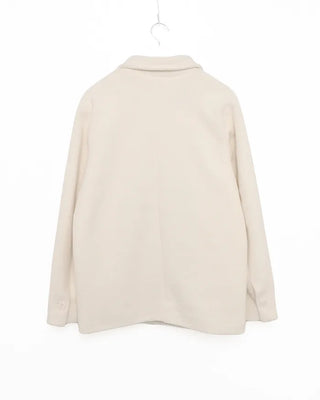 Color Button Half Coat